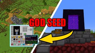 BEST OP Loot SurvivalHardcoreSpeedrun Seed for Java 121 [upl. by Chrisy]