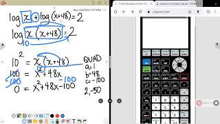 Solving Logarithmic Equations [upl. by Chien]