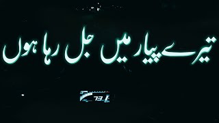 Intezaar  Falak Shabir  Aesthetics Urdu [upl. by Alex394]