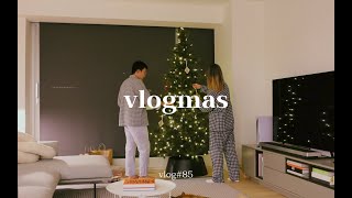 🎄VLOGMAS｜买了一棵超大的圣诞树｜圣诞集市 [upl. by Ayisan]