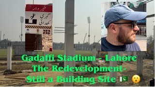 ICC Champions Trophy 2025  unlike TEAM INDIA I visit LAHORE amp it’s redeveloped GADDAFI stadium [upl. by Kciv]