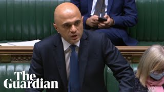 Sajid Javid updates MPs on UK Omicron cases and new travel rules [upl. by Ahsitra]