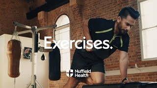 Tricep Kickback  Nuffield Health [upl. by Eastlake]