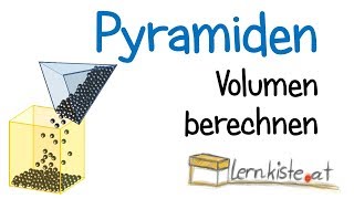 Volumen von Pyramiden berechnen [upl. by Jessa]