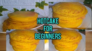 Hotcake Filipino Recipe For Beginner [upl. by Hahseram]