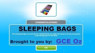 Sleeping Bags  The Sims FreePLAY [upl. by Eixor]