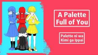 Eng Sub A Palette Full of You Siinamota ft Hatsune Miku [upl. by Amalburga]