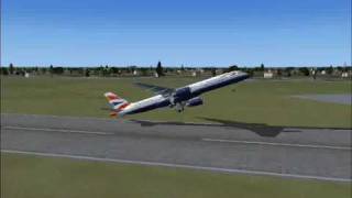 Massive Crash Fsx Mod [upl. by Halliday463]