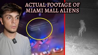 Actual NEW FOOTAGE Of Miami Mall ALIENS  I Went INSIDE For Answers and NEW Witness Statements [upl. by Erodisi]