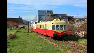 Jumelage dautorail dans le Morvan  Picasso  X2403 [upl. by Wildee]