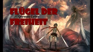 FLÜGEL DER FREIHEIT  Attack on Titan  Cover by Summer German [upl. by Cosette]