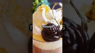 3 Ingredient Chocolate Mousse in 1 Minute ChocolateMousse EasyDesserts QuickTreatsNoBakeDesserts [upl. by Assilim]