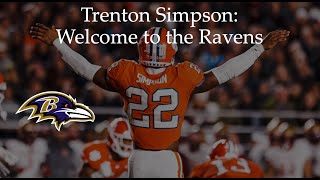 Trenton Simpson Highlights Welcome to the Ravens [upl. by Arries]