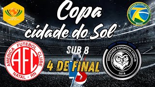 Copa cidade do sol 4 de final ida sub8  América RN X Coruja [upl. by Elephus998]