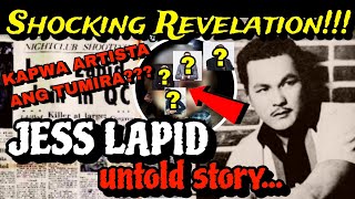 JESS LAPID  SHOCKING TRUTH revealed the UNTOLD story  KAYAMANAN tv [upl. by Vlad]