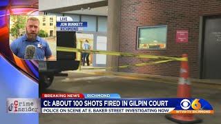 Crime Insider More than 100 shots fired in Gilpin Court shootout [upl. by Bello]