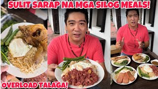 SOBRANG SULIT A KAKAIBANG SILOG OVERLOAD SILOG NA MY OKRA PA  MANILA STREET FOOD [upl. by Haye361]