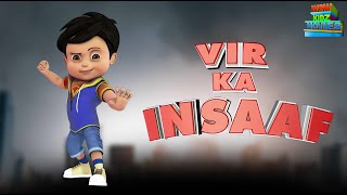 Hindi Cartoons for kids  Vir The Robot Boy  Kahani  Vir ka Insaaf  Wow Kidz Movies [upl. by Huai]