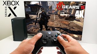 Gears 5 Xbox Series X Next Gen Gameplay  4K 60FPS [upl. by Cyn]