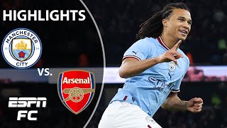 Nathan Ake wins it  Man City vs Arsenal  FA Cup Highlights  ESPN FC [upl. by Dylana]