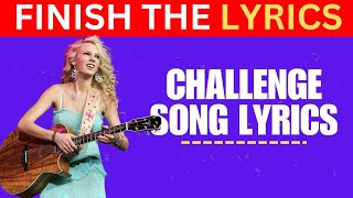 FINISH THE LYRICS  Most Popular Viral TikTok Songs 20232024📀🎵 1 [upl. by Carce]