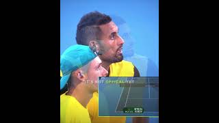 Kyrgios amp De Minaur Epic Celebrations 🤣 [upl. by Ayad]