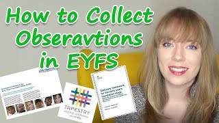 Collecting Observations in EYFS [upl. by Aya]