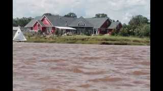 Wolfville to Port Williams via the Wolfville Harbour and Cornwallis river [upl. by Thin78]