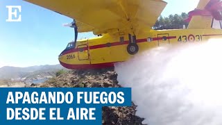 INCENDIOS  Así participa el ejército en la lucha contra el fuego  EL PAÍS [upl. by Clower]