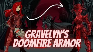 AQW  HOW TO GET GRAVELYNS DOOMFIRE ARMOR  HELM FOR FREE  COMPLETE GUIDE 2022 [upl. by Messing87]