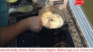 Receta de arroz blanco en olla Kuhn Rikon [upl. by Wallache898]