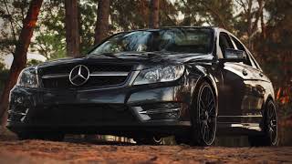 Mercedes C250 full straight pipe revs flybys and a short cold start [upl. by Ttenyl]