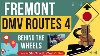 DMV Fremont Driving Test Route 4 2024 [upl. by Dorette]