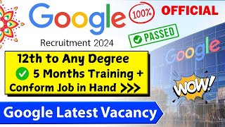 Google Recruitment 2024  Earn 37500M  Latest Jobs In Tamil  Work From Home Jobs 2024  SVA [upl. by Aiuqram333]