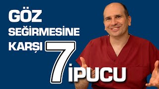 Göz Seğirmesine Karşı 7 İpucu [upl. by Vaientina]