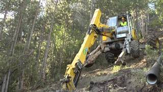 Chantier exceptionnel de renouvellement des canalisations au MontVentoux France  SUEZ [upl. by Nirrad619]