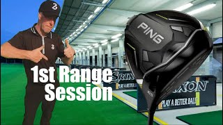 Ping G430 Max 10K Driver  My First 2024 Driving Range Session [upl. by Golightly]