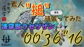 【WILD HEARTSワイルドハーツ】凍穿獣ラセツザン TA ※SRC準拠 0036quot16 【槌】 [upl. by Chemosh]