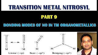 PART 9 METAL NITROSYL BONDING MODES FOR CSIR NETGATEJAM [upl. by Wsan454]