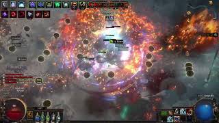 PoE 325  One button Detonate Dead of Chain Reaction build showcase  Titanic Exile  T17 on Budget [upl. by Kyte]