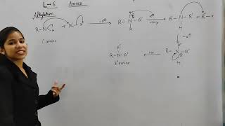 Amines  L 6  Acylation and alkylation of amines  Chemical properties of amines  CBSE class 12 [upl. by Nojram]