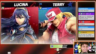 Sparg0 Lucina vs Mustaine Terry  Coinbox 64  07 Jun 23 [upl. by Dygal505]