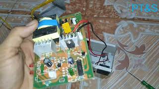 12  220 volt converter  Inverter repairing  Overload problem [upl. by Ahseiyt]