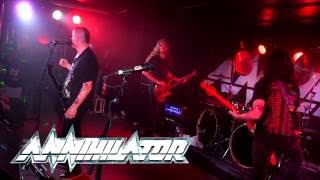 ANNIHILATOR quotStonewallquot live  The Brass Monkey Ottawa 12092016 [upl. by Amaral]