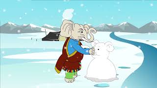 Tibetan CartoonKids SongFour Seasons གངས་ཅན་བྱིས་གླུ། ནམ་དུས་བཞི། [upl. by Anidan]