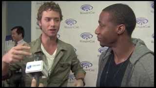 quotInto the Stormquot Jeremy Sumpter Arlen Escarpeta Interview [upl. by Anicart]