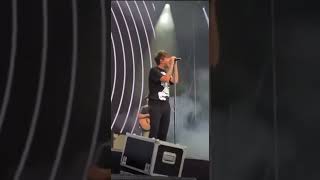 Louis singing “Bigger than me” at the Festningen Festival 💙🇳🇴 louistomlinson [upl. by Nylrehs615]