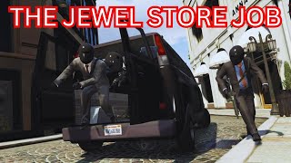 GTA 5 THE JEWEL STORE JOB MISSION [upl. by Narib]