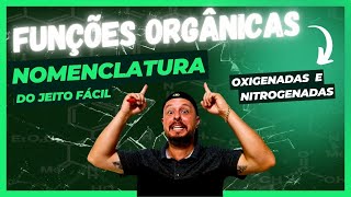 Funções Orgânicas Oxigenadas e Nitrogenadas  Nomenclatura e Como identificar as Funções química [upl. by Enilarak]