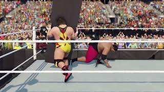 WWE 2k24 Full Match  Yokozuna vs Otis Table Match June 22 2024 [upl. by Queri]